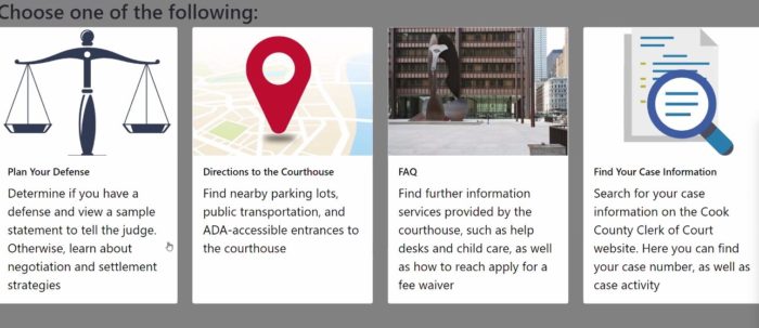 Bluhm Legal Clinic - Eviction Court Navigator