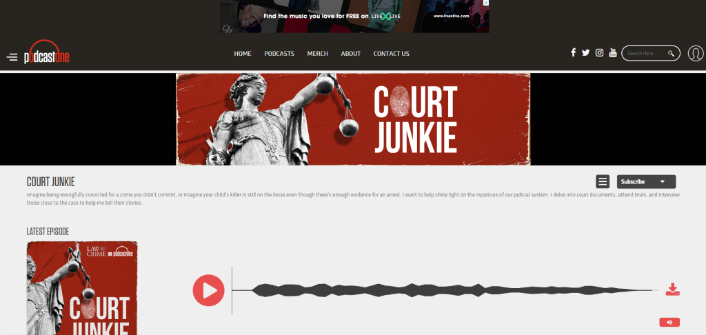 Court Junkie screenshot