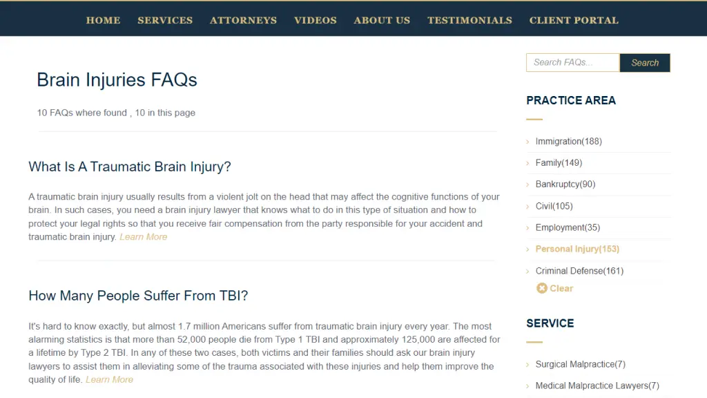 add FAQs to communicate with the audience