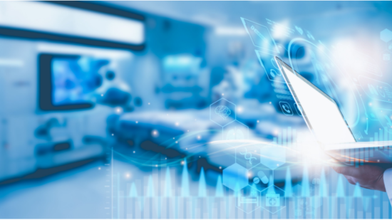 Doctor work with laptop computer,digital healthcare technology-health care data privacy-medical records-Shutterstock_2188657227