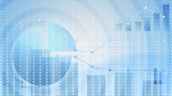 World Map. business chart graph.