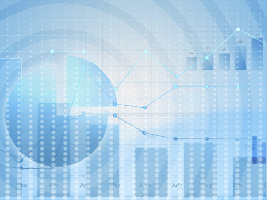 World Map. business chart graph.