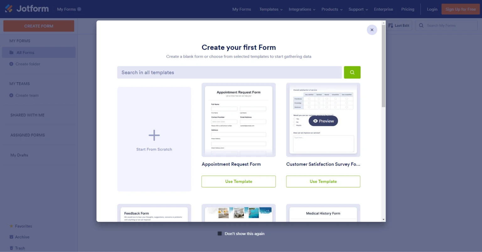 Jotform forms