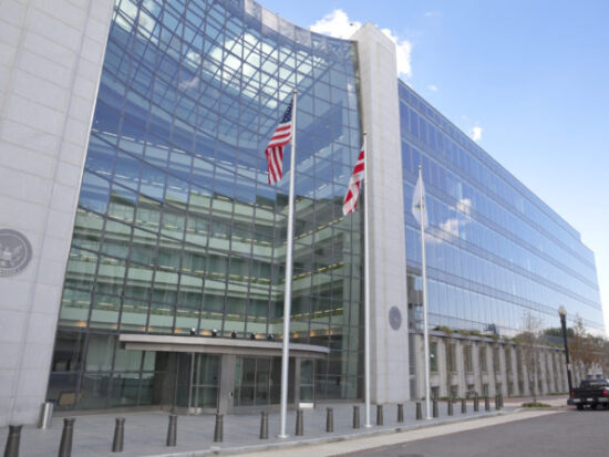 Securities and Exchange Commission, SEC, Building in Washington DC