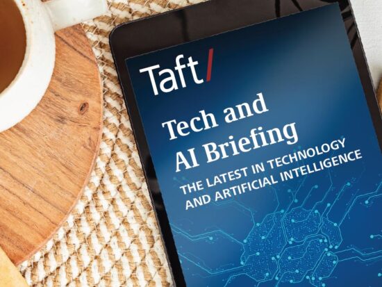 Taft Tech and AI Briefing