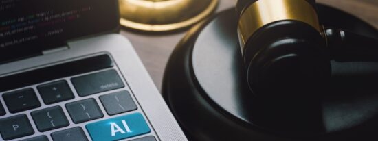 AI ethics and AI Law concept-artificial intelligence gavel-Shutterstock_2340464083