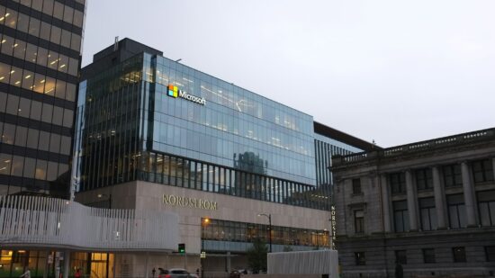 Microsoft building in Vancouver, BC, Canadá