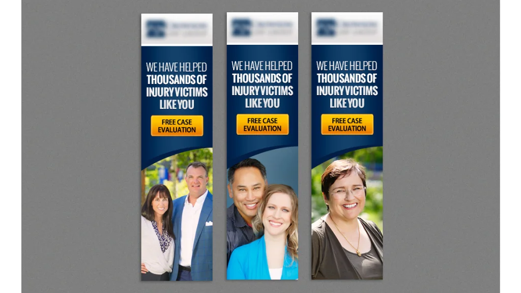 An example of display ads