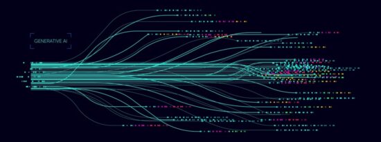 Artificial intelligence, LLM, Big data, technology, AI, data transfer, large language model, generative AI-Shutterstock_2441124277