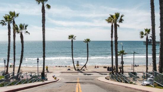 California beach