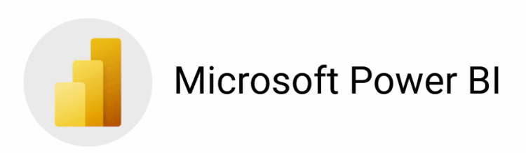 Power-BI-Logo Microsoft BI Logo