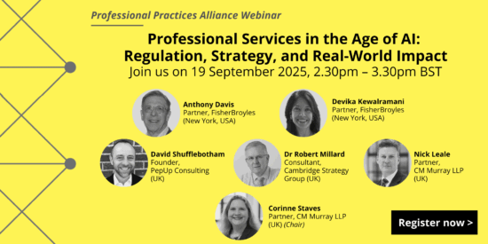 Professional Services in the Age of AI Regulation, Strategy, and Real-World Impact