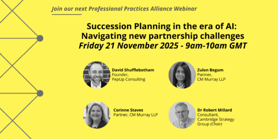 PPA - Succession Planning in the era of AI Navigating new partnership challenges