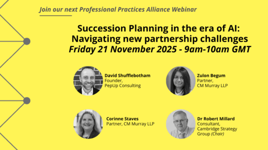 PPA - Succession Planning in the era of AI Navigating new partnership challenges