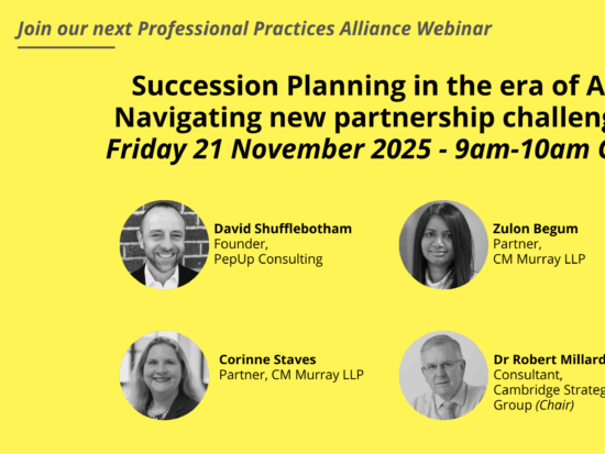 PPA - Succession Planning in the era of AI Navigating new partnership challenges