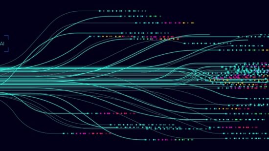 Artificial intelligence, LLM, Big data, technology, AI, data transfer, large language model, generative AI-Shutterstock_2441124277
