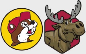 Buc-ees and Mickey's logos