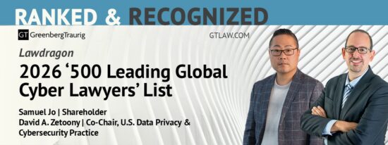 Data Privacy Samuel Jo David Zetoony Lawdragon 2026 500 Leading Global Cyber Lawyers List