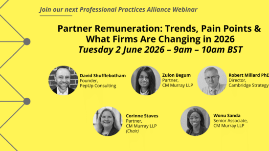 Partner Remuneration Trends, Pain Points & What Firms Are Changing in 2026