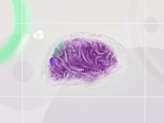 An artist’s illustration of artificial intelligence (AI). This image represents how machine learning is inspired by neuroscience and the human brain. It was created by Novoto Studio as part of the Visualising AI project launched by Google DeepMind.