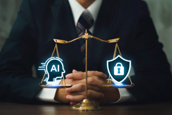 AI Ethics and Laws for Balancing Artificial Intelligence (AI) and Safety. Developing AI codes of ethics. Compliance, regulation, standard , business policy and responsibility for privacy data.
