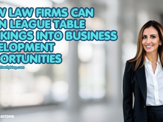 How Law Firms Can Turn League Table Rankings Into Business Development Opportunities